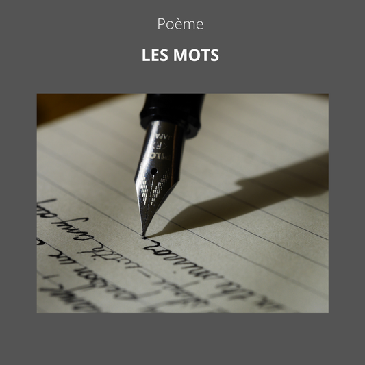 Poème: LES MOTS